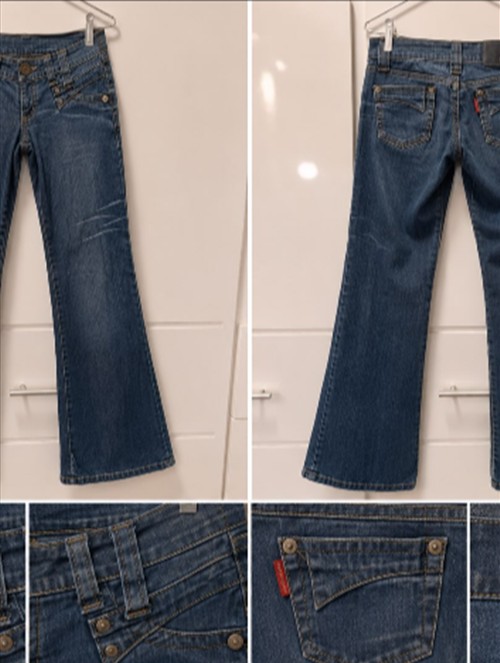 Calça Jeans Reta — Jeans & Calças