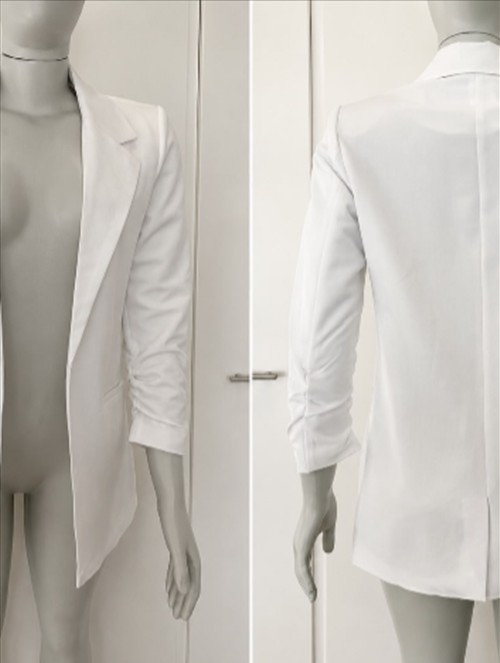 Blazer Branco — Blusas & Casacos