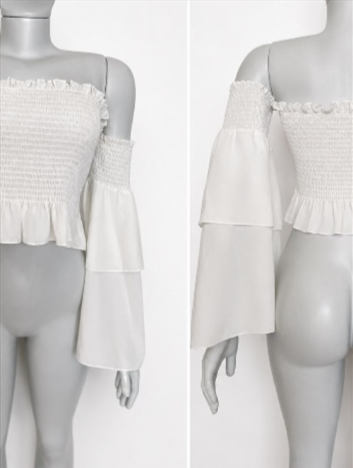 Blusa Ombro a Ombro — Blusas & Casacos