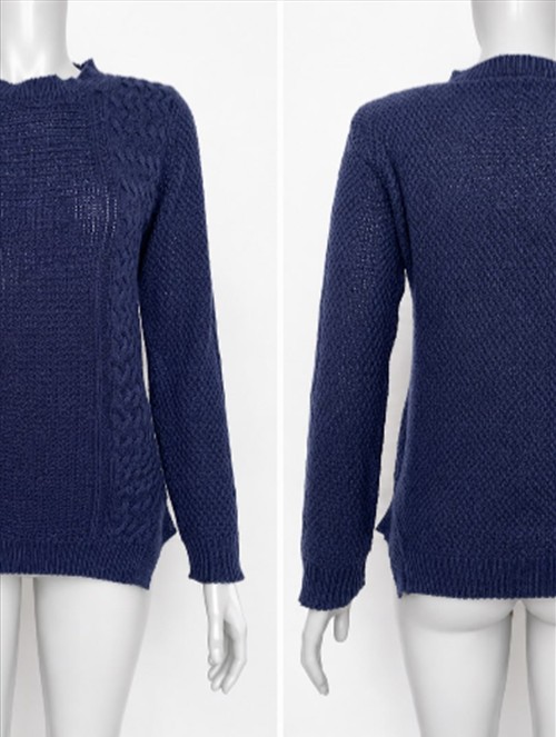 Suéter Azul-Marinho — Blusas & Casacos