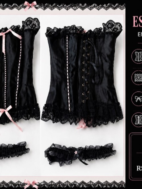 Corselet Preto — Lingerie