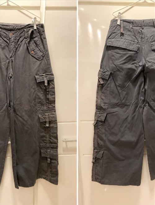 Calça Cargo Cinza — Jeans & Calças